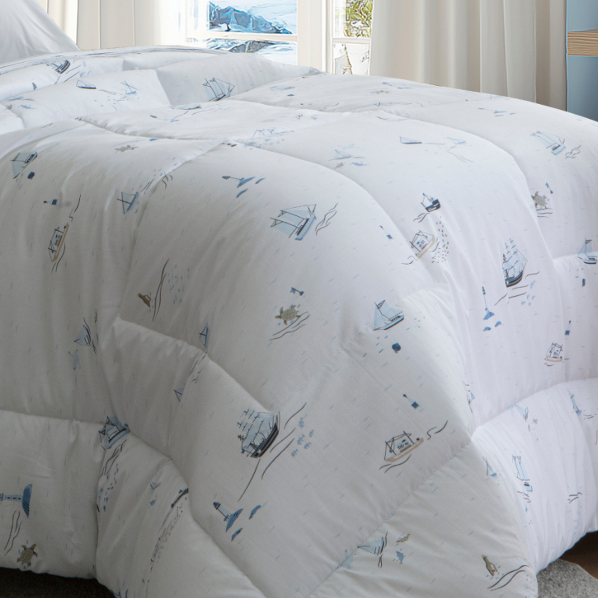 Colcha Sleep 200 Fios Vida Bela Kacyumara Wind