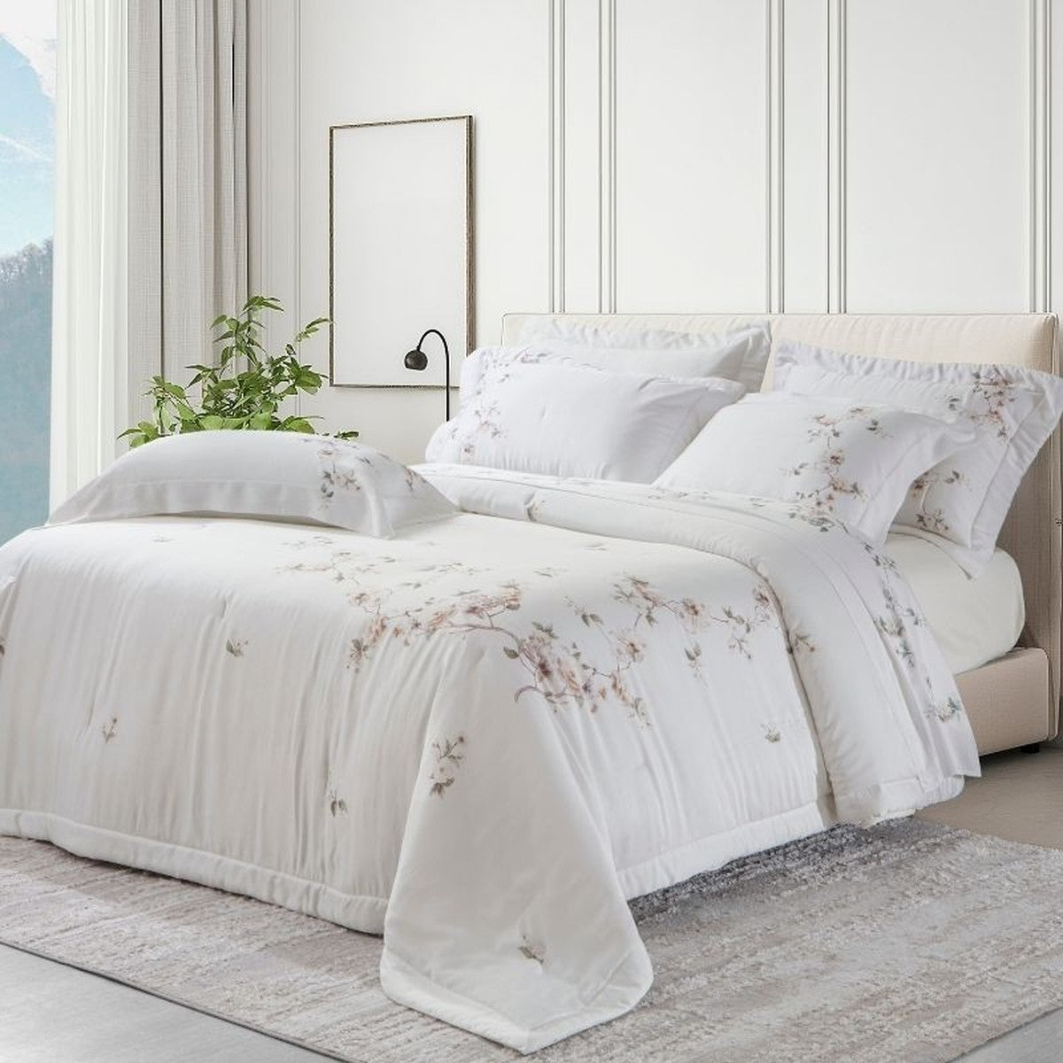 Colcha Bambu Bali 400 Fios Kacyumara Vênus