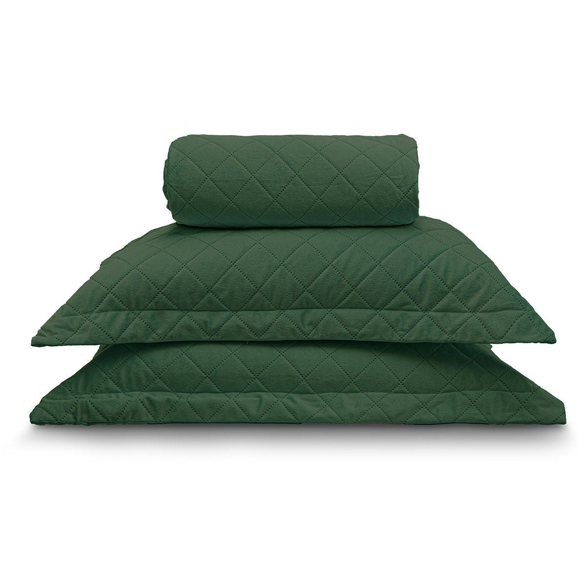 Kit Colcha Microfibra Aveludada Velvet
