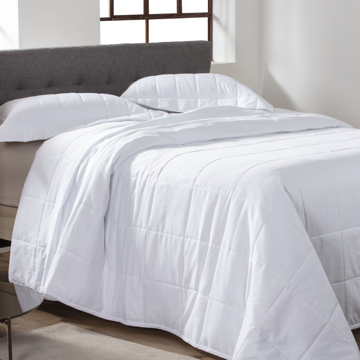 Colcha 300 Fios Square Kacyumara Branco