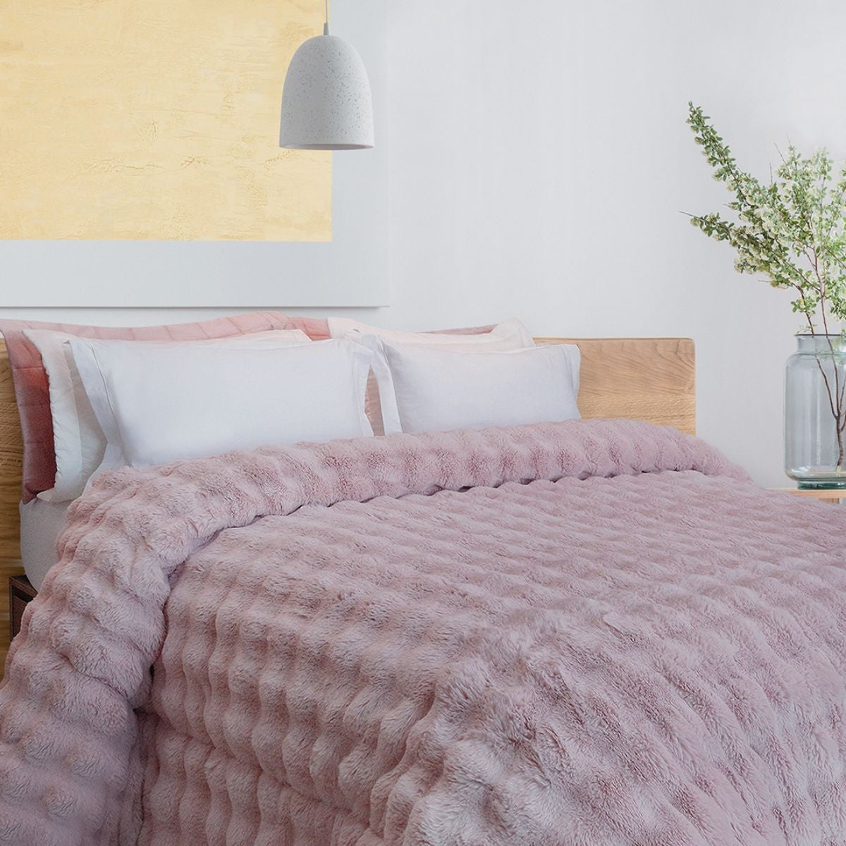 Cobertor Duo Blanket Kacyumara Majestic Rosa