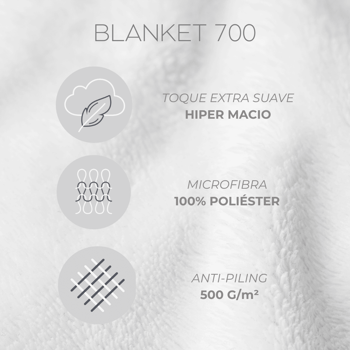 Cobertor Blanket High 700 Kacyumara Preto