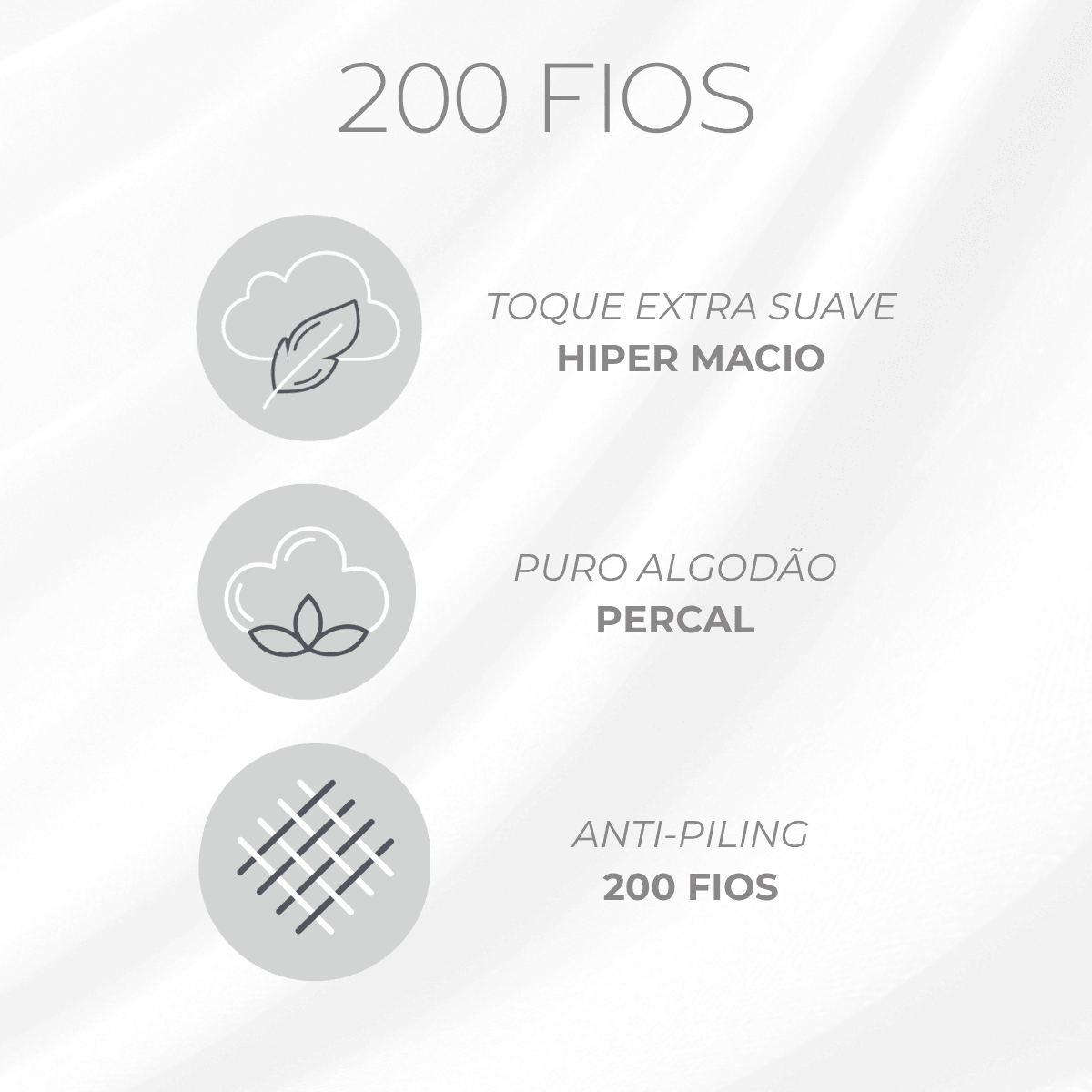 Lençol Sem Elástico 200 Fios Vida Bela Kacyumara Fend Storm