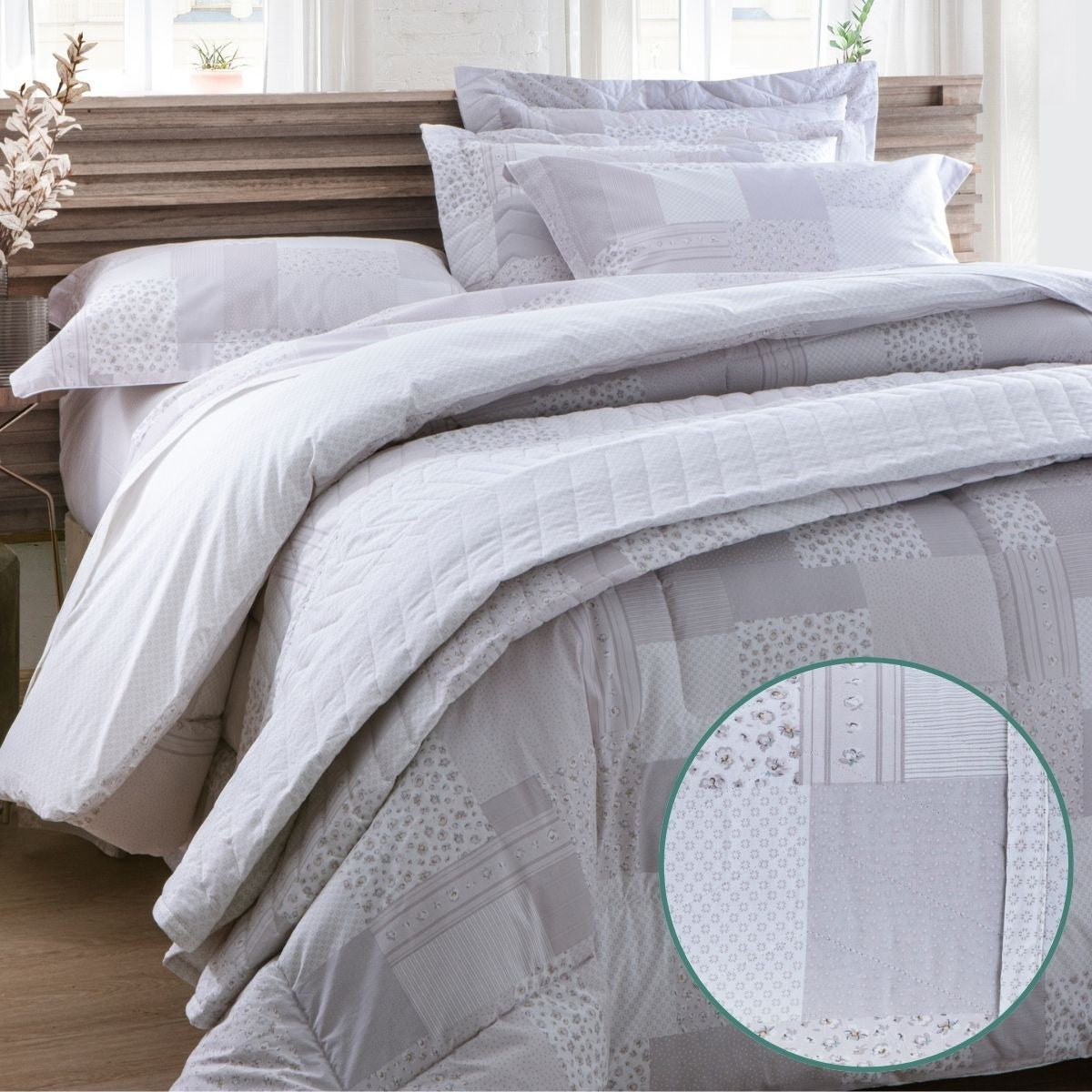 Edredom 200 Fios Vintage Kacyumara Lucie