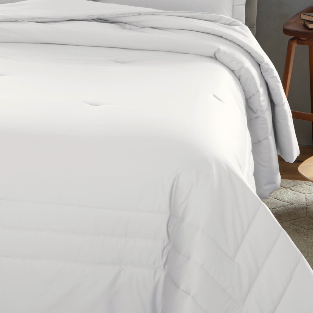 Colcha 300 Fios Confort Montez Kacyumara Off White